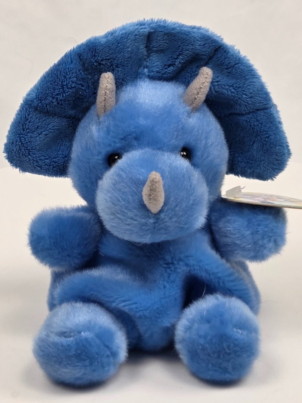 Aurora World Plush - Palm Pals  - Tank Triceratops (5 inch) - Stuffed Animal Toy